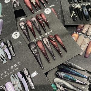 六月手工穿戴甲工厂头像