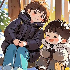 陪读妈妈自学教孩子头像