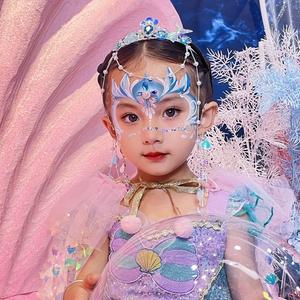 西安哈尼面部彩绘头像