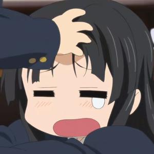 秋山澪的蓝白碗头像