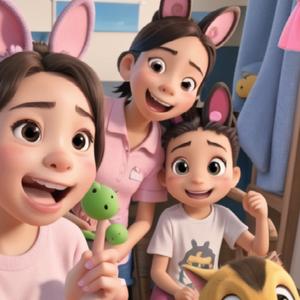 周小恬恬麻麻头像