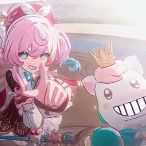 头发越粉打人越疼头像