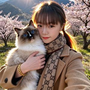 爱溜达的泡芙猫头像