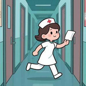 白衣天使的倔强头像