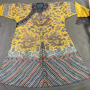 欧洲回流 清代织绣头像