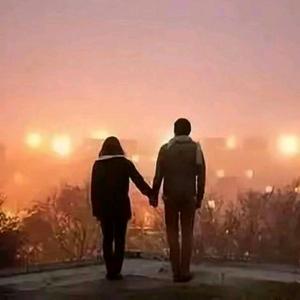 牵手看夕阳头像