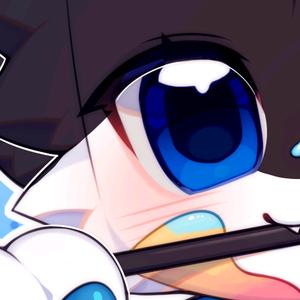 斓墨是只狼头像