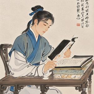 伴读书童的抖音 - 抖音