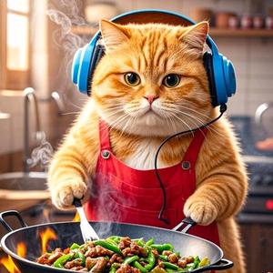 胖猫大厨头像