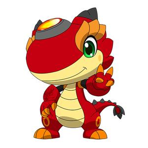 开心的暴龙战士头像