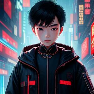 小花是只喵头像