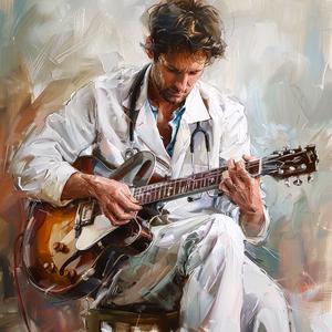 听歌的小恐龙头像