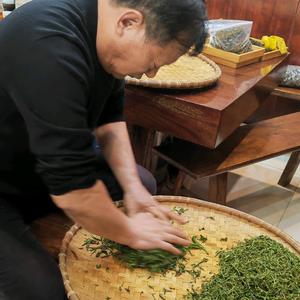 麻栗坡做茶的老高头像