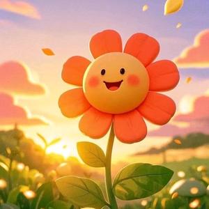 一朵小红花头像