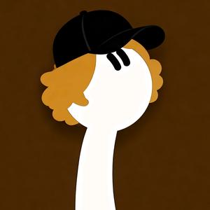 跳进海里躲雨的鱼头像