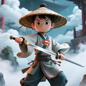 古诗小超人头像