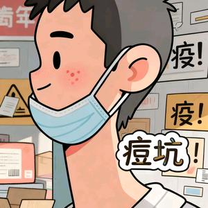 周哥战痘坑头像