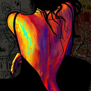 疯狂黑姐艾上头像