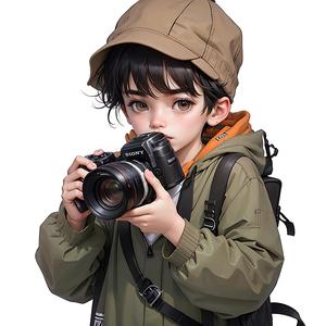 摄影师，小Q头像