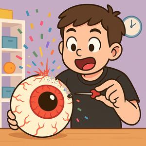 爱创意的男孩头像