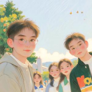 小太阳和孩子们头像