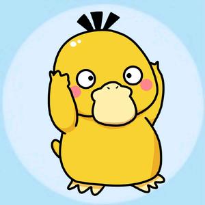 可达鸭数码头像