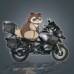 唐山浣熊机车头像