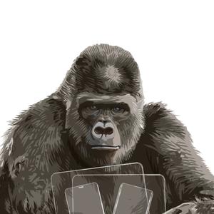 金刚大猩猩钢化膜头像