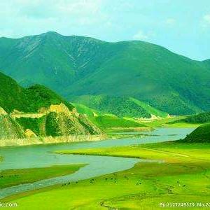 草原头像 山水图片