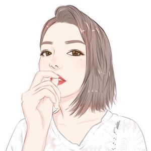 一枚别致的娘子头像