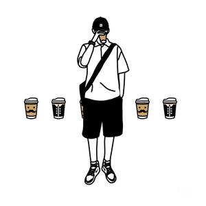 钢铁直男周腾飞头像