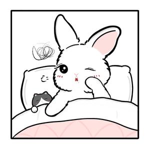 啊呜一口吃掉兔兔