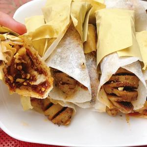 老王家烙馍卷面筋