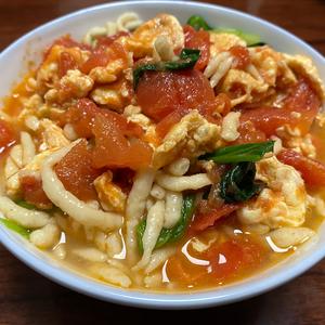 抖音号:  minxuge 矿区美食抿须面 山珍海味都吃遍 不如矿区抿须面